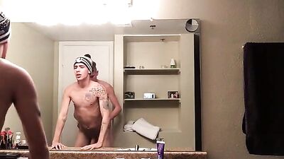 Gay Bathroom Pounding Web-Cam Action Ass Play Video