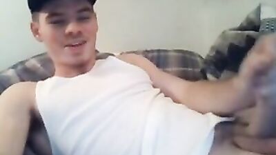 Cum Shots Web-Cam Solo - Tattoo Twinks Cum on Cam 2