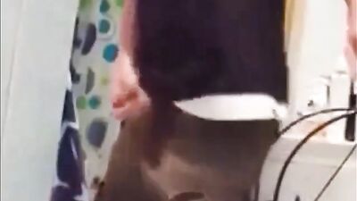 Amateur Cum Shots: Laundry Exposure