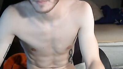 Gay Porn Amateur Web-Cam Solo - Naughty Cute Guy Strips Down!