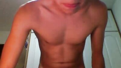 Cum Hard Latino Boy with Glasses: Exploring Web-Cam Fantasies!