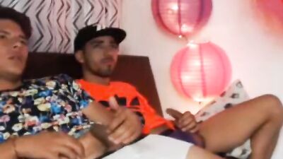Horny Latin Lovers: Webcam Amateur Oral Adventures!
