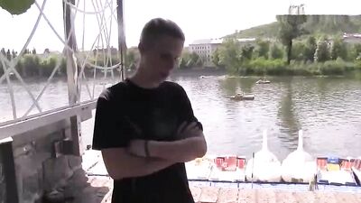 Raw Blond Teen Cash Seduction - An Intense Gay Porn Experience!