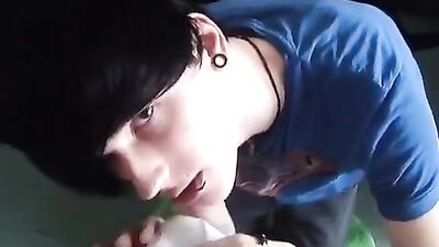 Pierced: Amateur Oral Handjob!