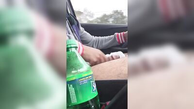 Sticky Situation: One-Handed Drivers Eye Candy