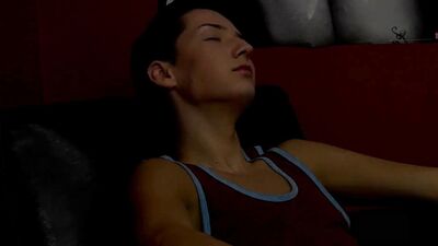 Barefoot Twink Threesome - Bareback Foot Sucking