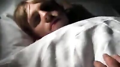 Blonde Boys Cumshots - Amateur Wake Up Fury!