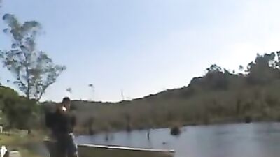 Boat Ride To Cock Ride: Father And Son Bareback Action!