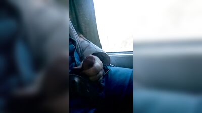 Gay City Bus: Amateur Handjob Exposure
