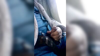 Gay City Bus: Amateur Handjob Exposure