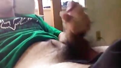 Young Thick Cock: Amateur Handjob and Cum Shots Delight