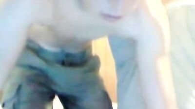 Blindfolded Twinks Play with Their First Cumshots: Shy Friends Jerkoff Together!