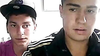 Two Italian Friends Tricked: Web-Cam Straight Boys First Time - Gay Porn Video