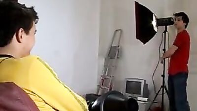 Gay Porn Photo Shoot Bareback Action!