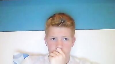 Young Blonde Boy Delivers Cum Shots on Cam!