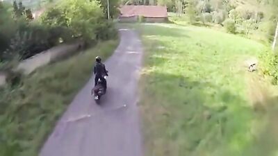 Blonder Junge meets his dream biker guy!