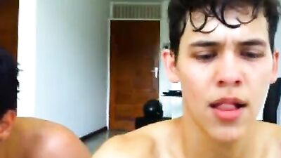 Latin Naked Web-Cam Orgasms