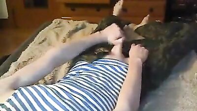 Camouflage Boy Wanking: The Ultimate Handjob Explosion!