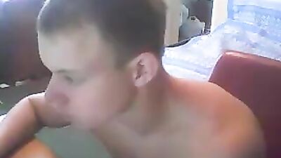 Blonde Boy Webcam Cumshot - The Ultimate Teen Wank Experience!