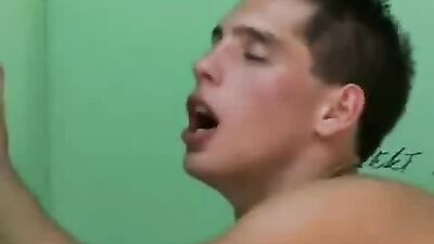 Gay Porn: RB Hot Fuck in the WC - Mix Action!