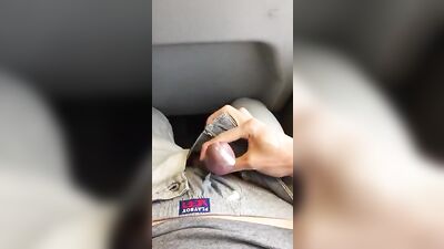 Gay Cum Shots Train: Amateur Mens Lust Adventure