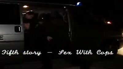 Sex with Cops - Bareback Group Sex Big Cocks - Explore the dark side of law enforcement in this exciting gay porn video!