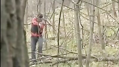 Paintball Pounding - Good Ass Action in Public Outdoors!