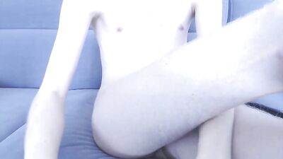 Blonde Delicious Femboy Cam Play - Cum Shots Handjob Boys