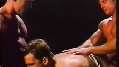 Three Mens Fun: Bareback Action Cum Shots