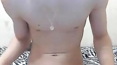 Sexy Cumshot Solo Handjob with Smooth Boy!