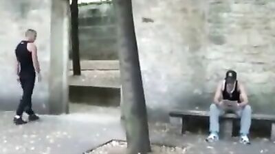 Gay Park Pick-up: Action-Packed Gay Porn Adventure