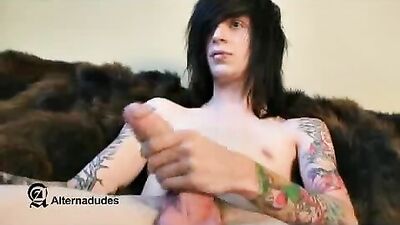 Emo Cock Worship - Big Dicked Emo Boys with Cum Shots and Handjobs!