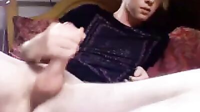 Young Blond Boy Pleases Himself in the Shower!