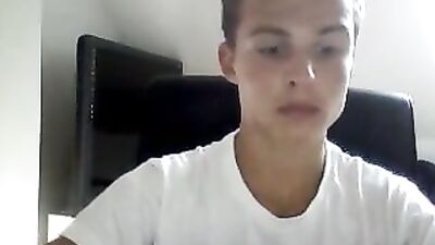 Blond Cutie Webcam Fun - A Gay Porn Video with Hot Cum Shots