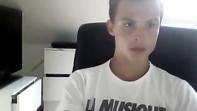 Blond Cutie Webcam Fun - A Gay Porn Video with Hot Cum Shots