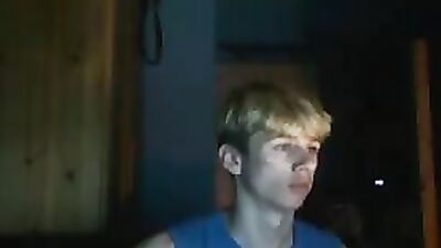 German Cutie Blows Up Cam With Big Cock - Nice Bubble Ass!