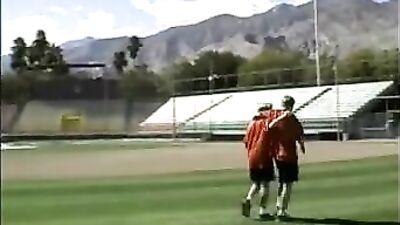 Young Soccer Hunks Take Dirty Poolside Pleasure