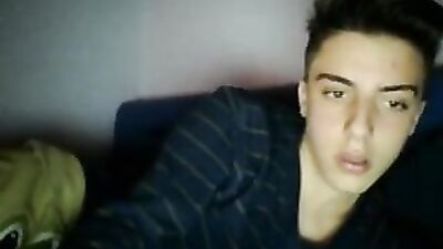 Cute Italian Web-Cam Cum Shots Ass Show