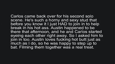 Carlos At His Second Video Shoot (HD)