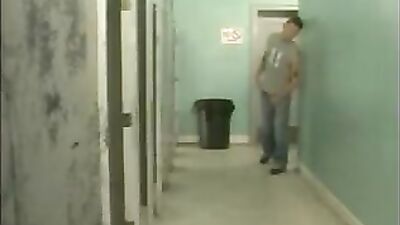 Gay Public Toilet Boys Action Group Sex!