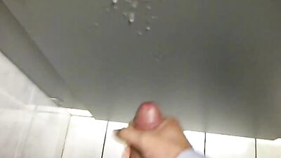 Office Orgasm - Busting a nut in work bogs!
