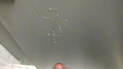 Office Orgasm - Busting a nut in work bogs!