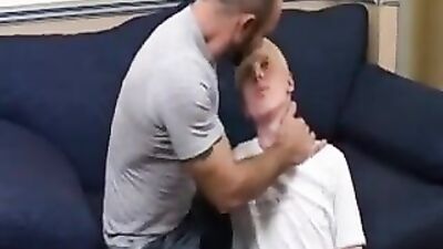 Gangbang with Mature Man and Six Young Boys!