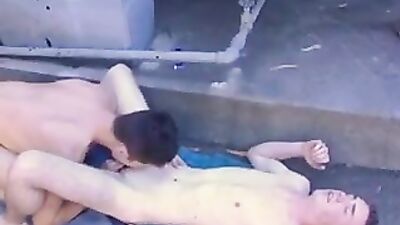 Gay Porn: Outdoor Action with Sucking and Fucking Boys!