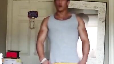 Muscle Boys Flexing Cum Play