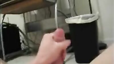 His facial web-cam solo: Cum Shots Explosion!