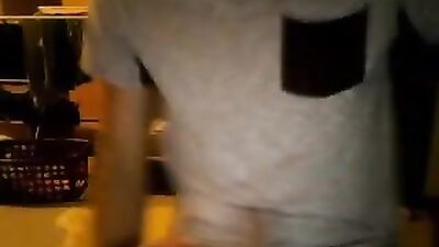 German Webcam Boy - Young Amateur Ass Handjob