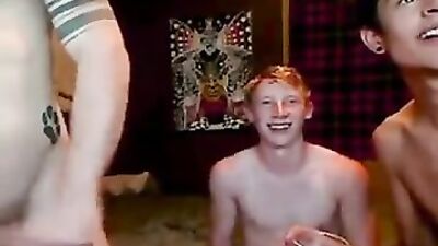 Old Friends Hardcore Crew - Amateur Cum Shots Reunion!