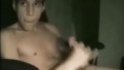 Webcam Hungboy Wankin: Hardcore Cum Shots!