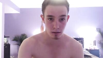 Young with knob: Amature Solo Handjob